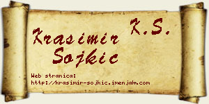 Krasimir Sojkić vizit kartica